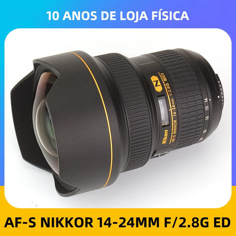 Nikon 14-24Mm F/2.8G Af-S Ed Zoom-Obiettivo Nikkor Per Fotocamere D3200, D3300, D5300, D5500, D7100, D7200, D750, D810