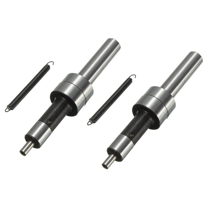 

2X Precision Mechanical Edge Finder Shank 10Mm Tip 4Mm Tool For CNC Machine Milling Silver Black