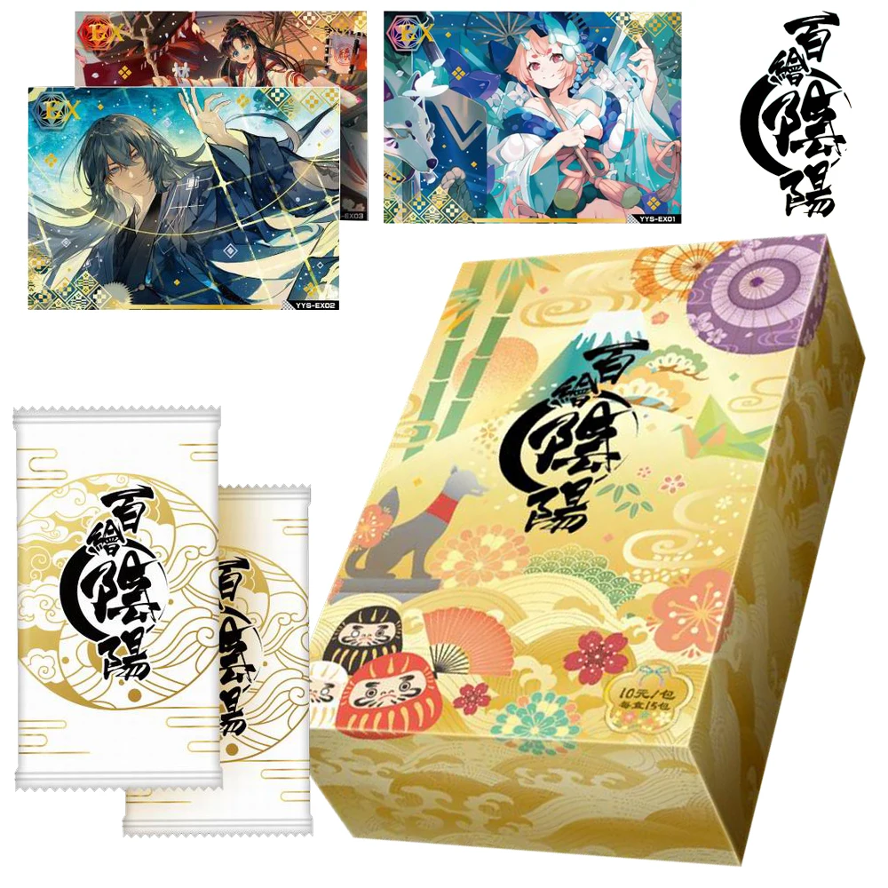 

2024 Newest Bai Hua Yin Yang Card Demon Slayer Cards Booster Box Japanese Anime Figures Shinobu Mitsuri Nezuko Doujin Toys Gifts