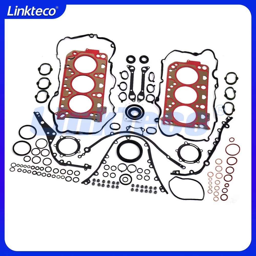 Engine Cylinder Head Full gasket set Fit 3.0 T L V6 DCN CTM DLZ For 13-20 Porsche Panamera S/4S 970 Macan S/GTS 95B 3.0T 3.0L