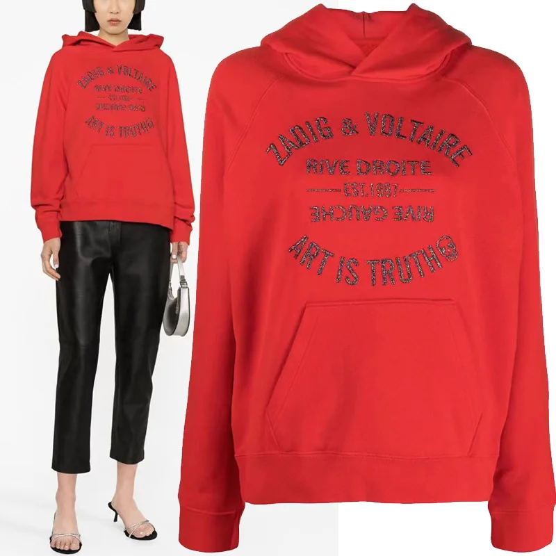 

ZV Fashion Women's Hoodie Y2k Kanye Jumper Anime New Year Clothing Menswear Designer Clothing Graphic Sweatshirt