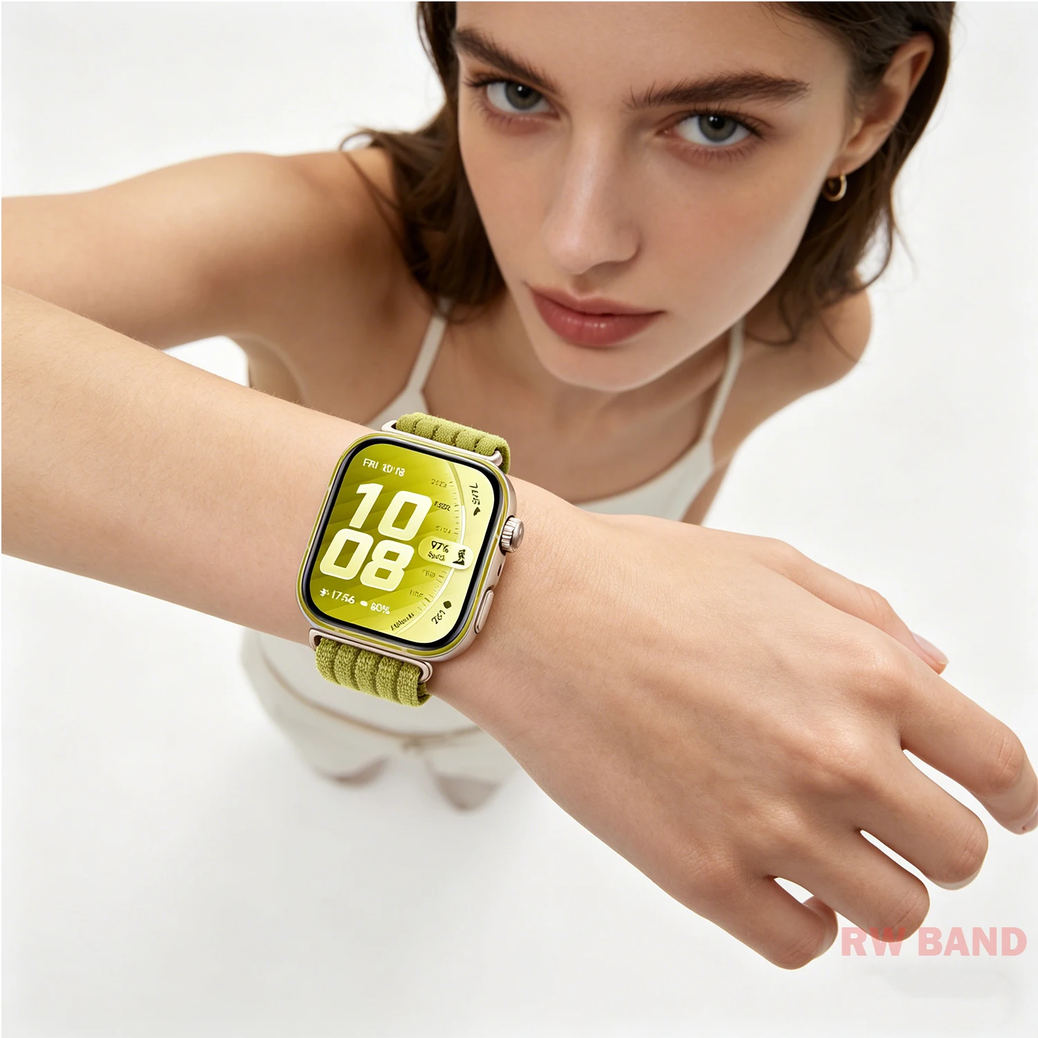 Braided Nylon Strap - Comfortable & Breathable Wristband