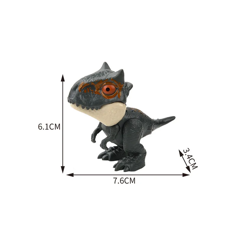 thumbnail image 1 of Modelos Divertido Dinosaurio Zazazaza Juguete Figura de Acción Juguetes para Niños Tyrannosaurus Rex Minifigura Animal Modelo Juguete Adornos Regalo, 1 of 5