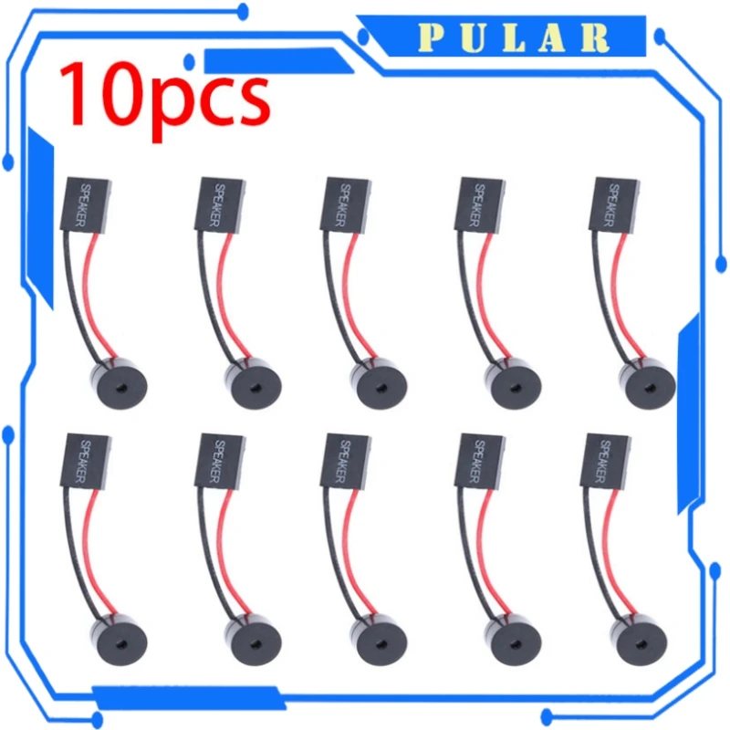 5/10/20pcs PC 마더보드 내부 피에조 스피커 PLR BIOS 알람 부저 Arduino 컴퓨터 케이스 DIY용