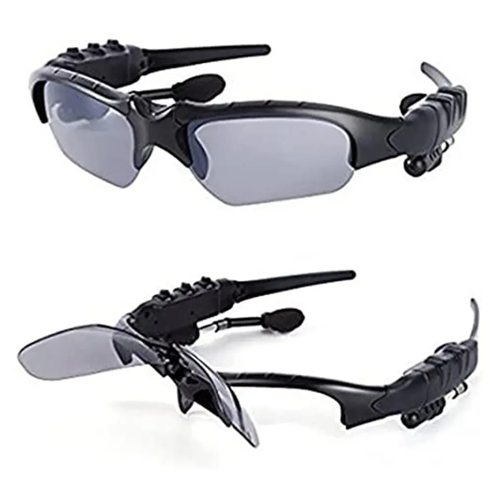 Newest Mini Sunglasses With Wireless Headset Sports Music Glass Polarized Lens Sun Glass For Running Cycling Tool