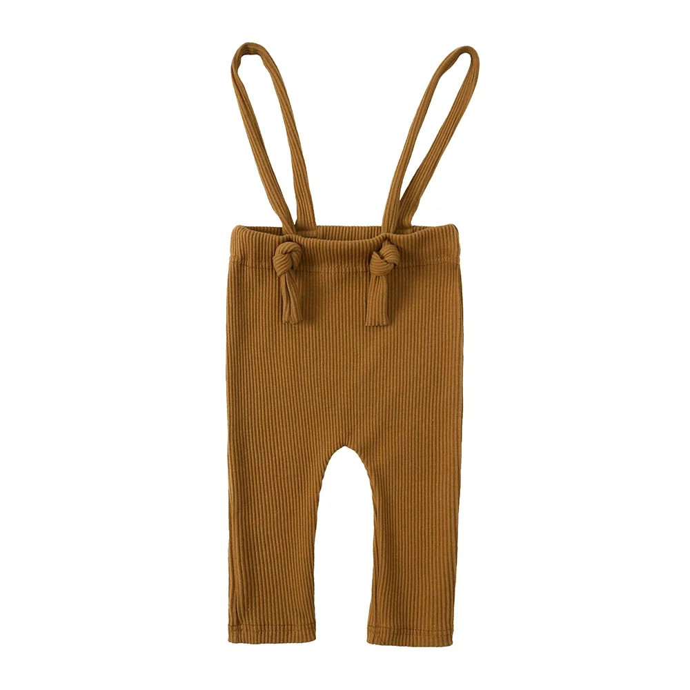 Newborn Baby Leggings Pants Solid Elasticity Ribbed PP Korean Clothes 0-24M Boy Girl Cute Bodysuit Toddler Trousers Overall baby trousers baby leggings