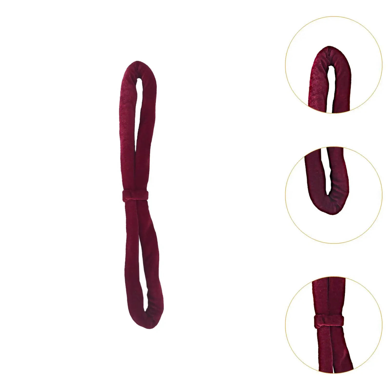 Lyra Hoop Hand Loop Foot Loop Pilates Yoga Accessory Dance Gymnastics Acrobatics Aerial Cube Pole Strap 16 inch yoga strap aerial yoga strap