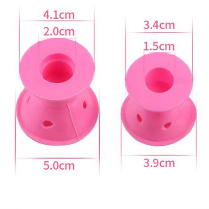 Hair Care Rollers Magic Silicone Hair Curler Soft Rubber Twist No Heat No Clip Curling Styling DIY Tool Sleeping Care