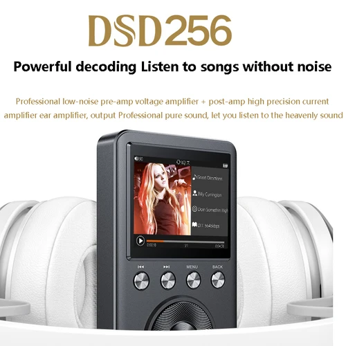 전문 HIFI 음악 플레이어 MP3 AK4490EQ DAC 지원, DSD256 CUE 분할 트랙 무손실 디코딩 워크맨 내장 EQ 조정 5