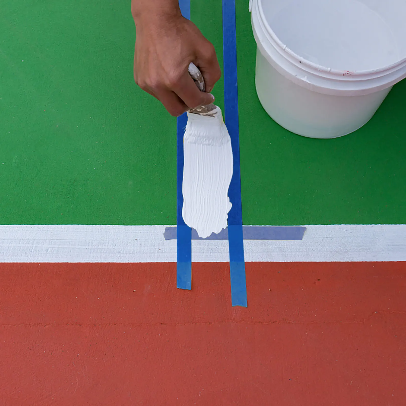 4Pcs 고온 방지 접착 종이 자동차 테이프 그림자 중요한 여름 용품 마스킹 그린 자동차 액세서리