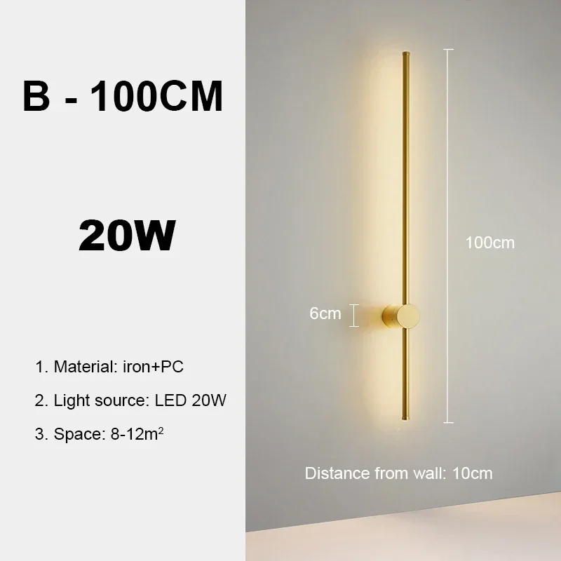 B 100cm Gold
