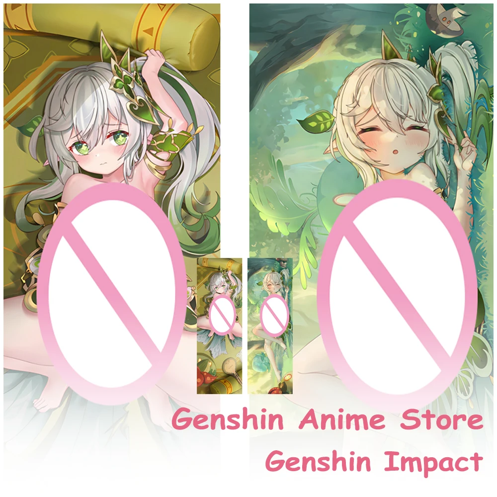 

Genshin Impact Nahida Anime Cosplay Dakimakura Hugging Body Otaku Pillowcase Game Throw Cushion Cover Bed Decor Gift