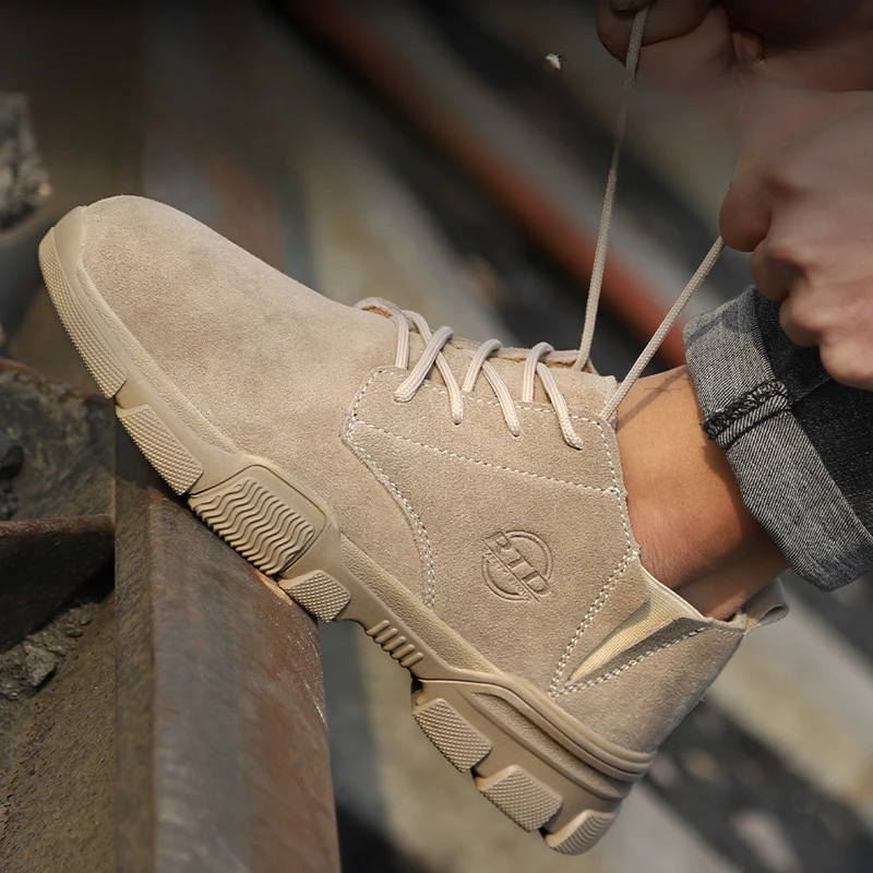 

Men's Boots 2023 New Men Fashion Shoes Man Comfy Outdoor Spring & Autumn Men Boots Shoes Walking Shoes Men Casual Boots