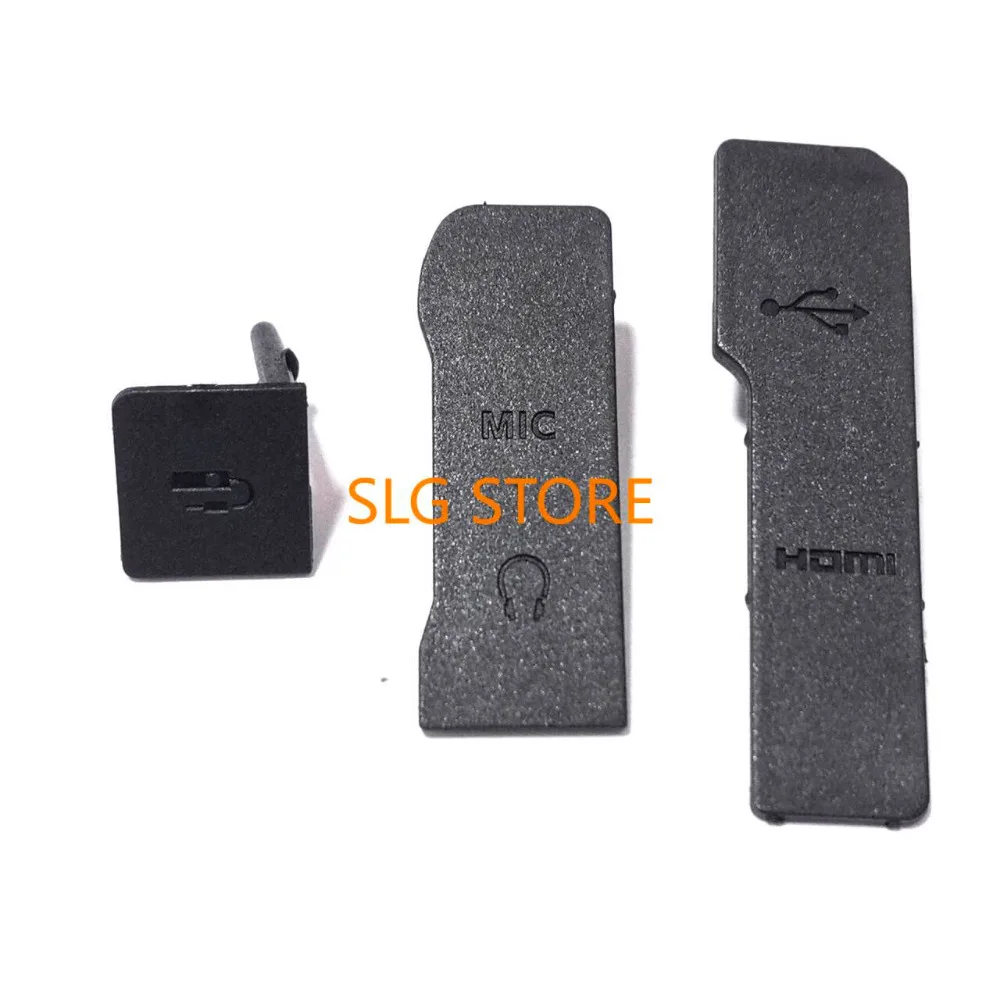 새로운 USB Hdmi 호환 DC INVIDEO OUT 캐논 EOS R6 I II R6II 디지털 카메라 수리 부품용 고무 도어 하단 커버
