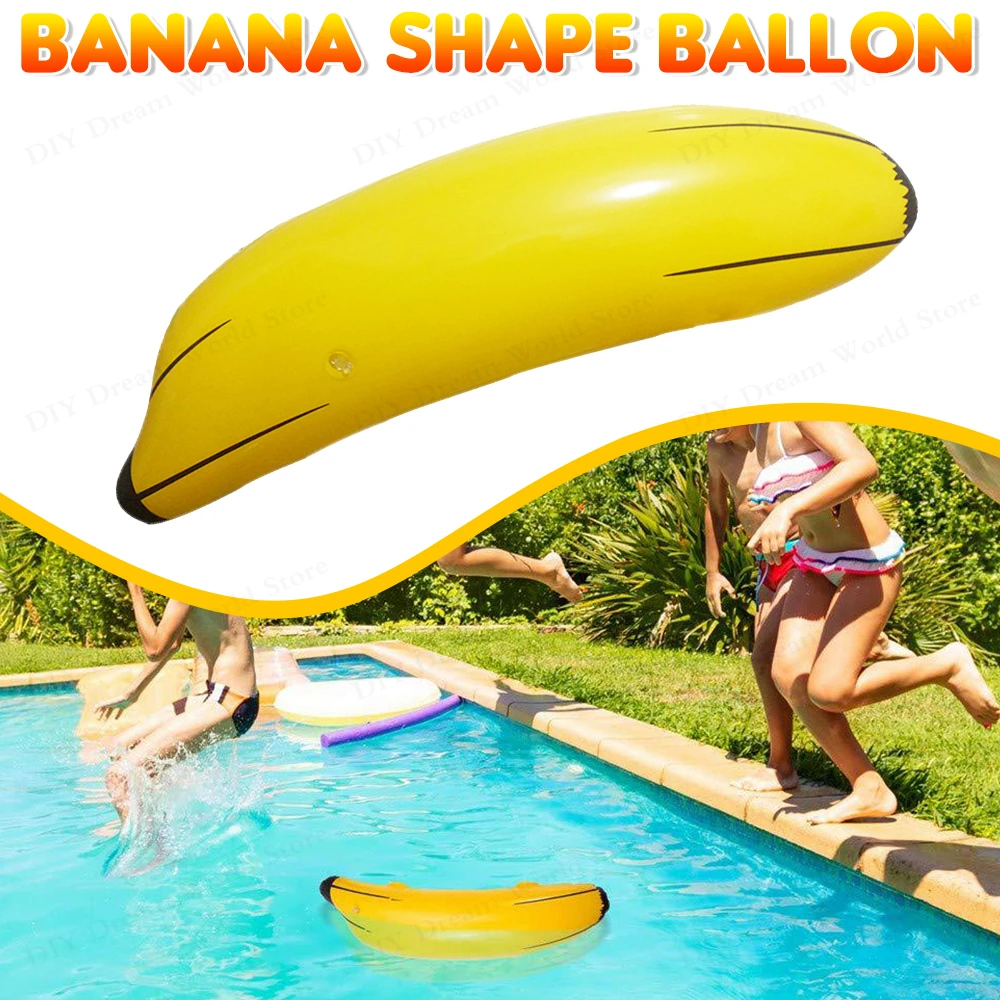 1-3PCS Giant Inflatable Banana Decoration for Home Party