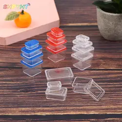4Pcs 1/12 Miniature Dollhouse Food Container Set Mini Crisper Fruit Box lunch Box Bento Box Kitchen Blyth Doll House Accessories