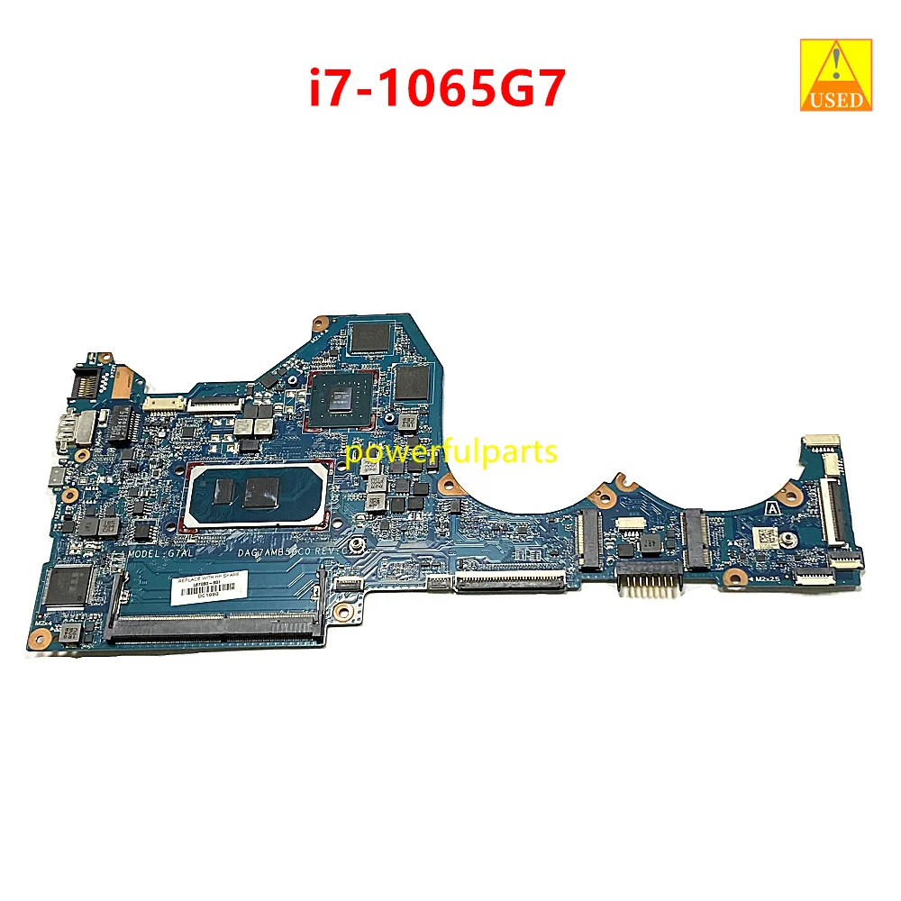 

Материнская плата для ноутбука hp pavilion 14-CE i7-1065G7 cpu in-built L67080-601 DAG7AMB58C0, б/у, работает идеально