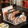 7 Grid Storage Box Clear Plastic Makeup Cosmetic Stand Holder Makeup Lipstick Eyeshadow Palette Storage Organizer 1