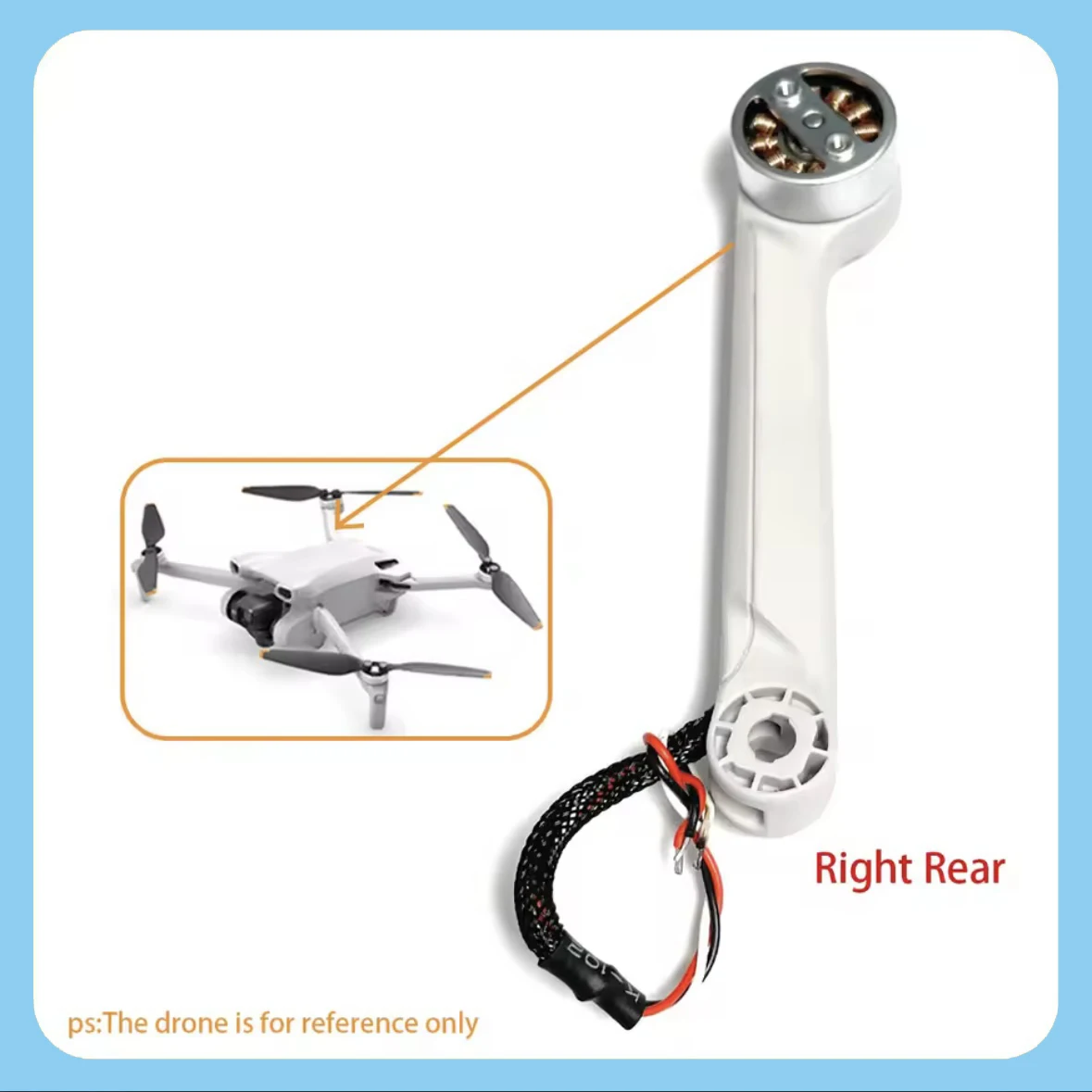 รูปสินค้า อะไหล่โดรน DJI Mini 3 ชุดมอเตอร์ 3 ชิ้น