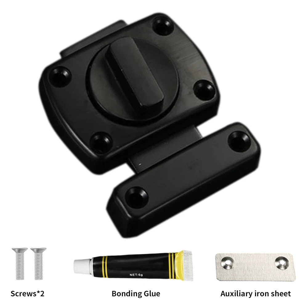Enhanced Door Security Lock for Wooden Bedrooms - Anti-Theft & Sliding Door Bolt