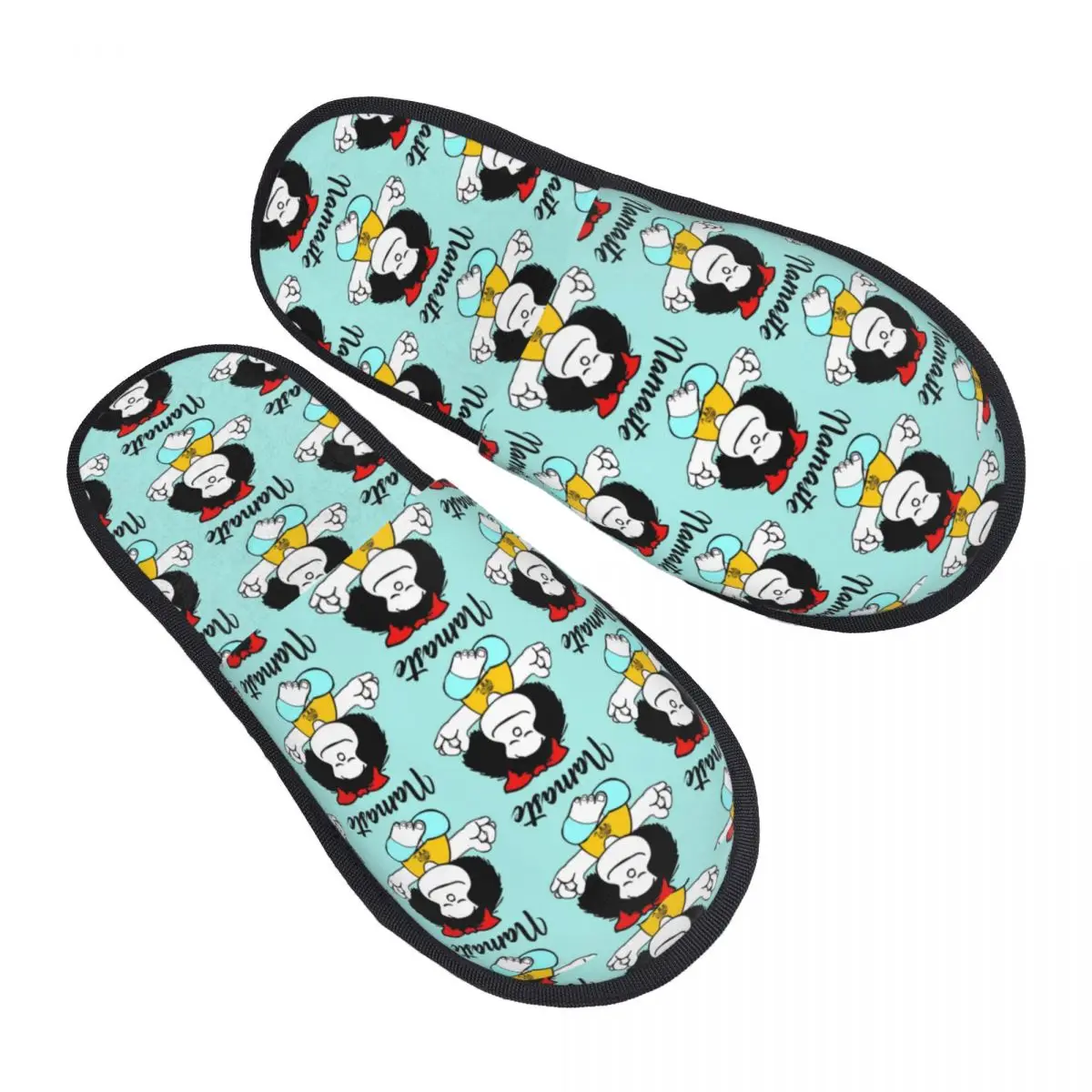 

Mafalda Namaste House Slippers Living Room Cozy Memory Foam Slides Non-slip