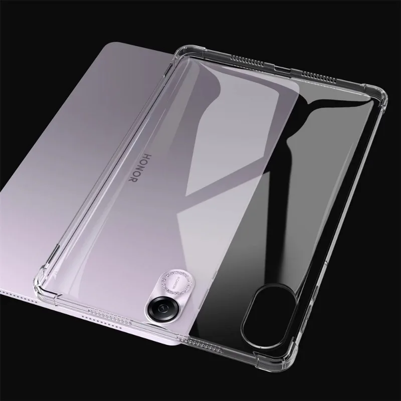 Custodia Morbida In Silicone TPU Per Honor X8 5G - Trasparente, Ultra Sottile, Anti Graffio, Anturto, Taglio Di Precisione - 3