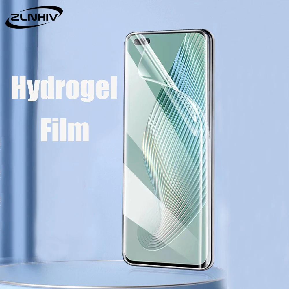 

ZLNHIV protective film for Honor X40 X9A magic 5 4 3 pro plus Ultimate lite Hydrogel film screen protector Not Glass full cover