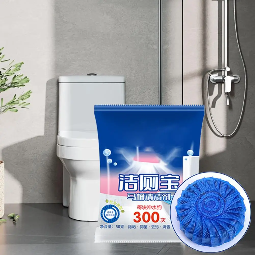 Description Picture 4 of item1/5/10PCS Toilet Bowl Cleaner Tablets Automatic Toilet Tank Cleaners for Deodorizing & Descaling Long-Lasting Against Tough