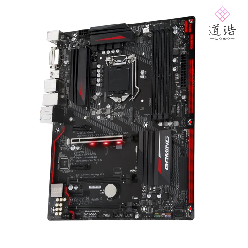 For GA-Z270-GAMING K3 Motherboard 64GB HDMI M.2 LGA 1151 DDR4 ATX Z270 Mainboard 4 For GA-Z270-GAMING K3 Motherboard 64GB HDMI M.2 LGA 1151 DDR4 ATX Z270 Mainboard - Image 2