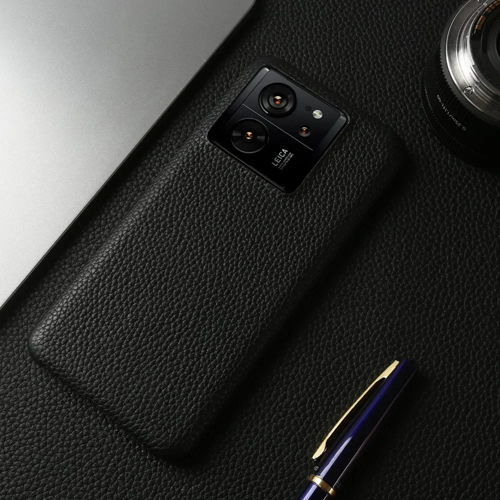Handmade Premium Genuine Leather Shockproof Phone Case - Retro Style