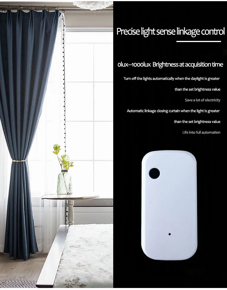 Tuya Smart WiFi/ZigBee Light Sensor Illumination Brightness Detector Automation