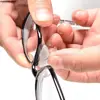 5Pairs Glasses Nose Pads Adhesive Silicone Nose Pads Non-slip  Clear, Black Thin Nosepads For Glasses Eyeglasses Sunglasses 1