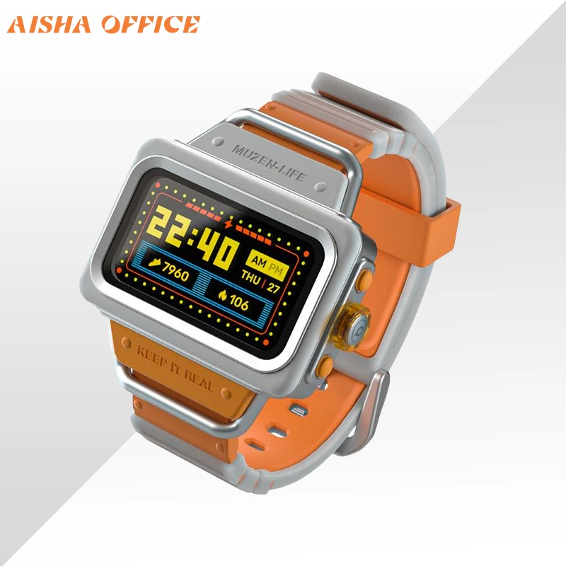 

XOG MC WATCH LIGE SmartWatch Screen Sport Fitness IP67 Waterproof Bluetooth Full Touch For Xiaomi Apple Smart Watch Men Women