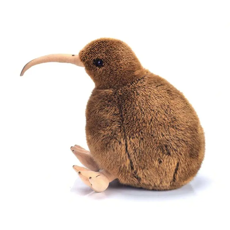 Soft Plush Animal Kiwi Bird for Doll Supplies Plush with Cute Vintage Design Gift Bunny Figure for Baby Accompany D DropShipping paul rubens professional watercolor patinting brushes squirrel animal hair watercolour drawing brush for artists art supplies