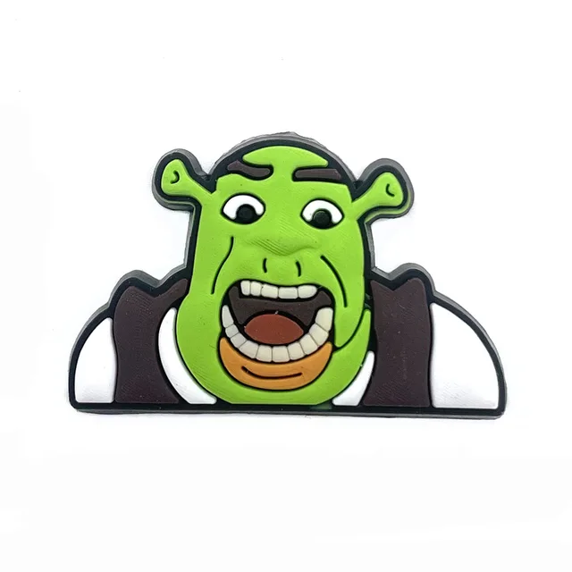 Cartoon Shrek Ears Shoe Charms Set Crocs Accessories Clogs Sandals