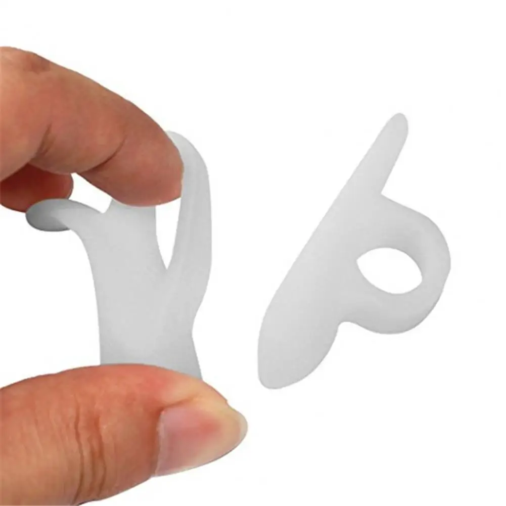 1 Pair Practical Bunion Splint Hammer-shaped Toe Correction Universal Washable Hallux Valgus Corrector 2