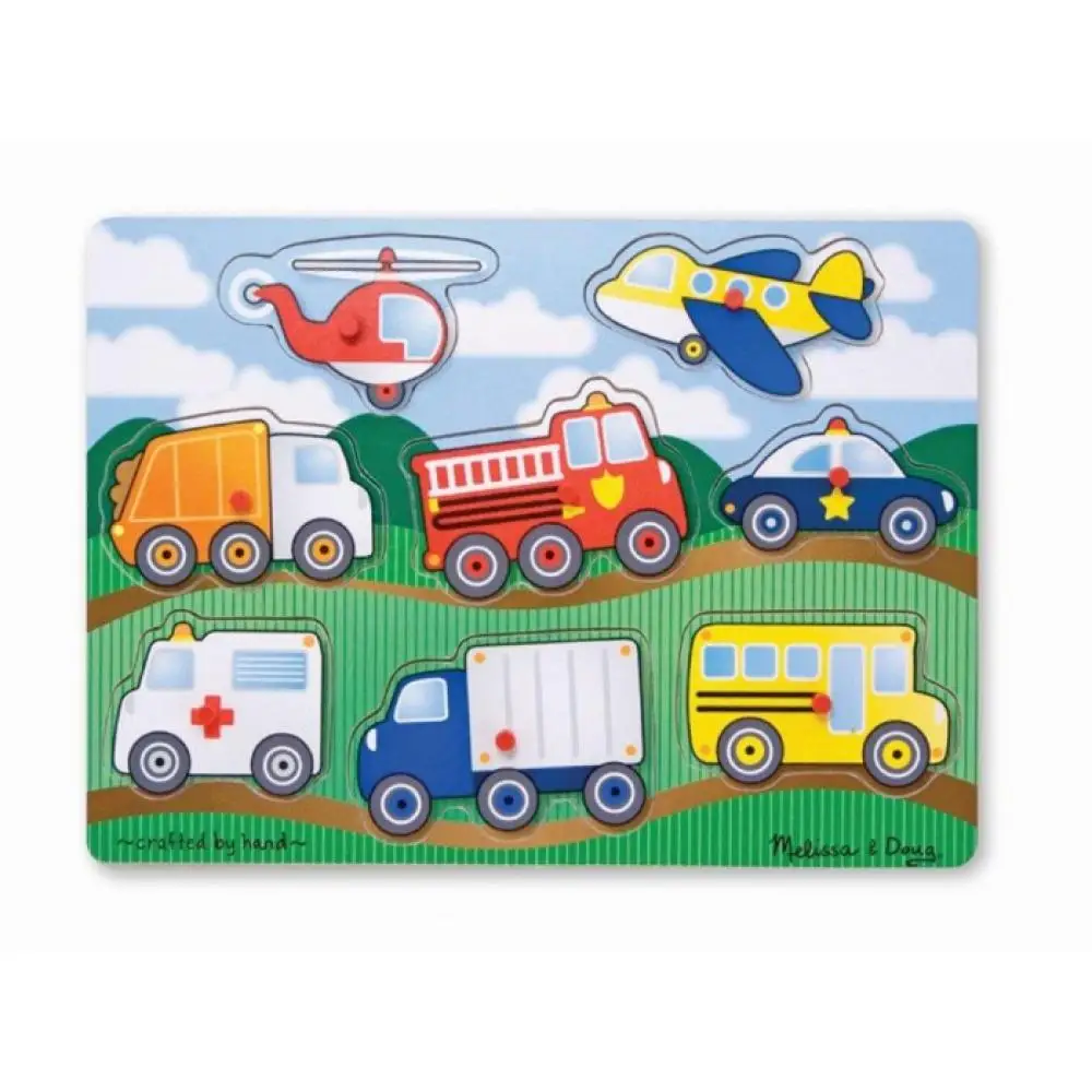 Melissa &amp Doug Транспорт 8 элементов |