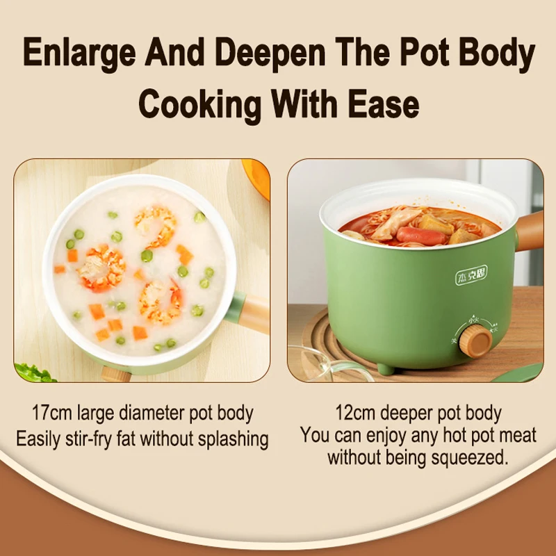 110V/220V Multi Cookers Machine 1-2 People Hot Pot Household Non-stick Pan Hot Pot Rice Cooker Cooking Appliances Rice Cooker 3