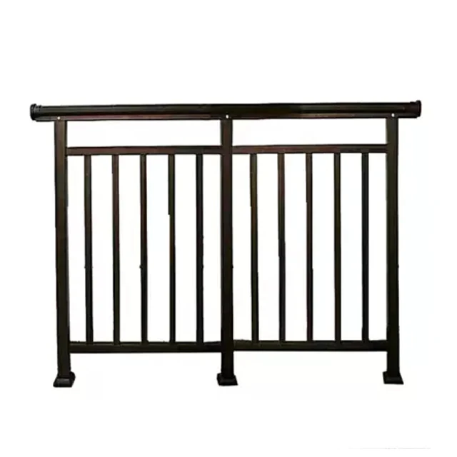 Fence Panels or Garden Iron Fence Wholesale Aluminium Coated Barrier in Steel for Swimming Pool Black Fencing, Trellis & Gates 6