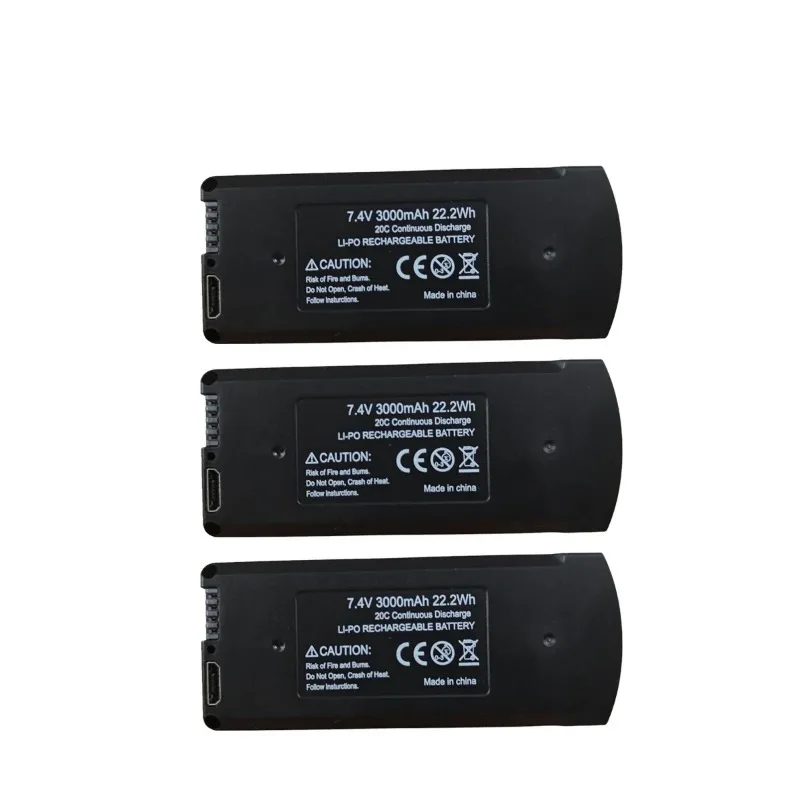 Lot de batteries rechargeables 7.4V 3000mAh pour vélo électrique