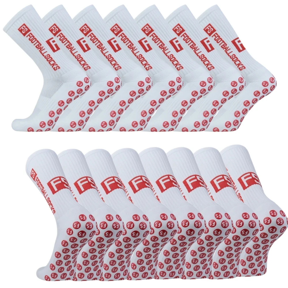 Non-Slip Grip Athletic Socks - Multi-Sport Performance for Men & Women