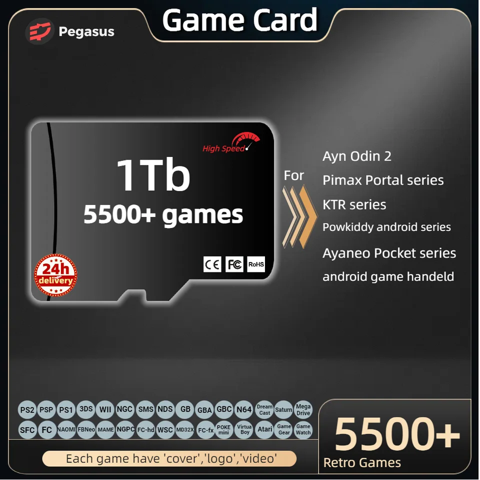 Memory Game Card SSD For Ayn Odin 2 Ayaneo Pocket Android