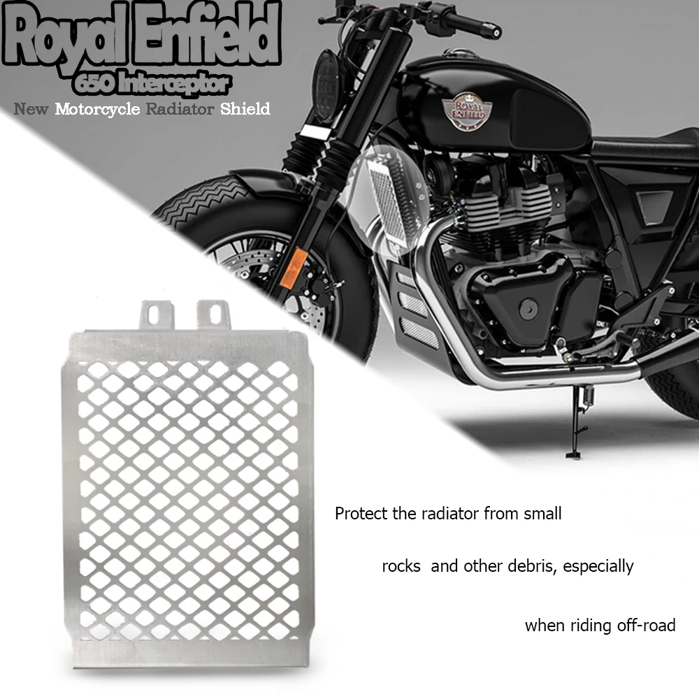 

For Interceptor 650 Continental INT650 GT650 GT 650 Motorcycle Accessories Radiator Guard Grille Protective Cover