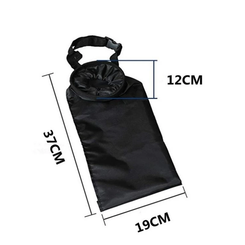 Car Dustbin Garbage Bag Dust Seat Back Storage Rubbish Bin Box Sundries Holder Organizer Pocket Bags Trash Can Car Accessories
