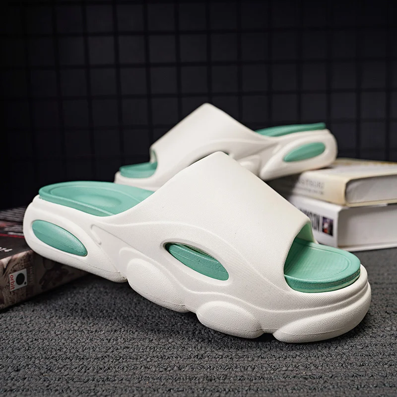 Slip Slippers for Men Non-Slip Non-Slip Summer Slippers Slip Comfy With Thick Sole Slipper for Indoor  Outdoor_voghion.com