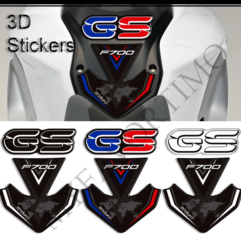 Motorcycle Primary Color Stickers Decal Film For BMW F700GS F700 F 700 GS Fuel Tank Gasket Anti-skid And Scratch Resistant