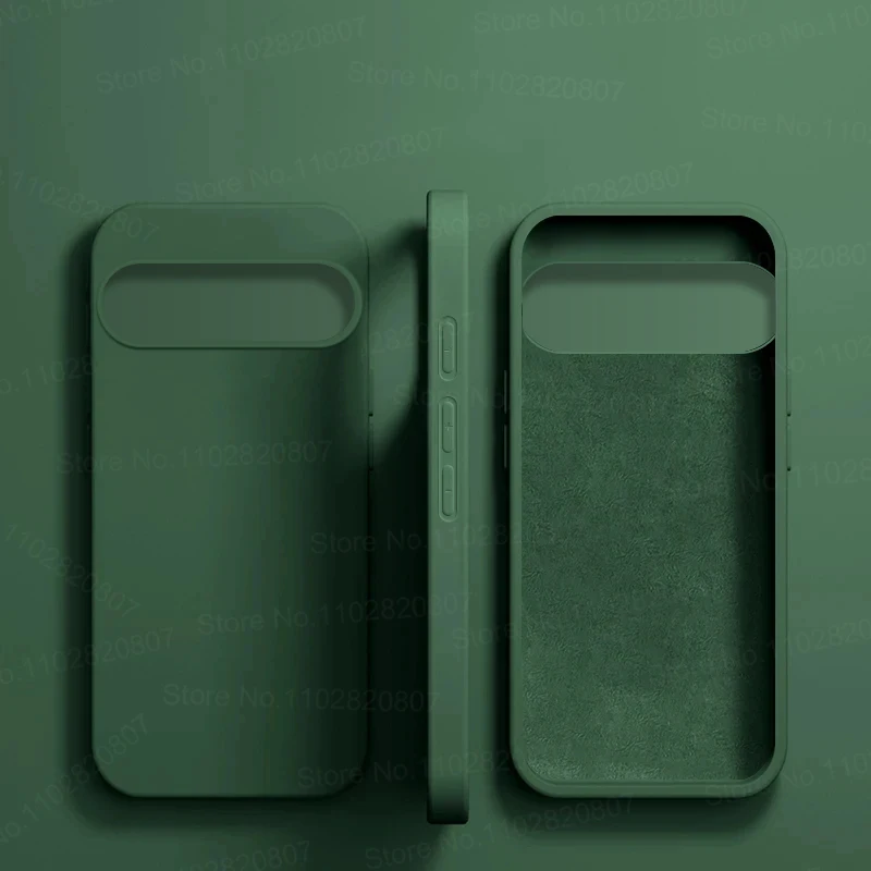 حافظة فاخرة من السيليكون السائل لهاتف جوجل بيكسل 9...