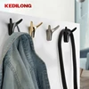 Furniture hardware European style horn hook bathroom wardrobe door wall hook 4