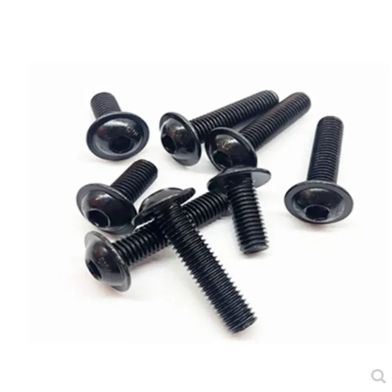 Description Picture 3 of itemM3 M4 M5 M6 M8 M10 ISO7380.2 Grade 10.9 black Flange Button Head screw With Washer Collar Inner Hex Socket Allen Screws Bolt