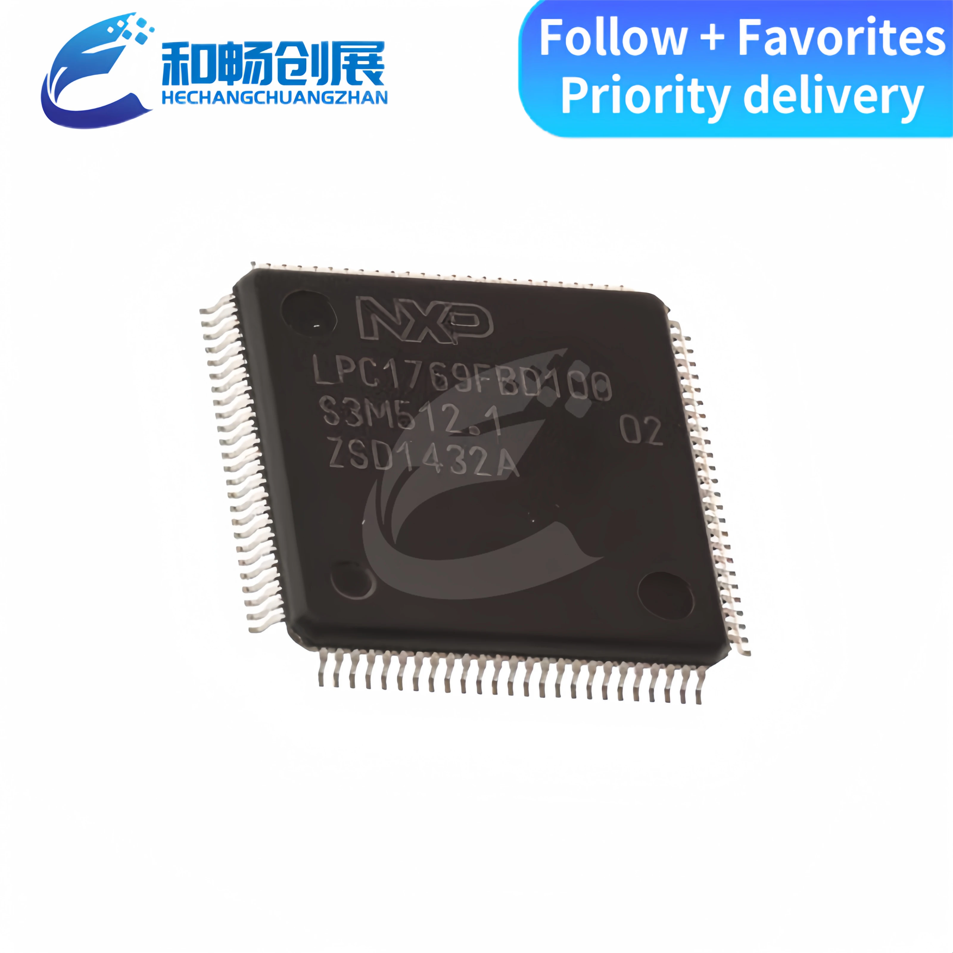 

LPC1769FBD100K LPC1769 LQFP100 ARM microcontroller - MCU original in stock